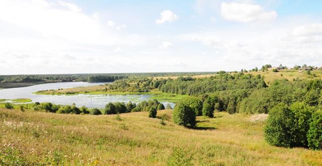 Деревня Кульсеево. Река Стрелица