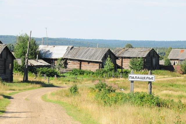 деревня Палащелье дорога Усть-Кыма - Лешуконское