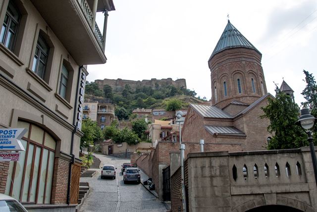 Тбилиси. Крепость Нарикала. Старый город.