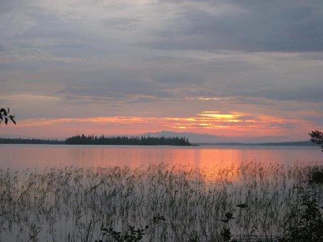 Кумжозеро закат