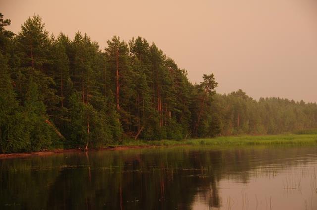 лагерь на Онежское озеро