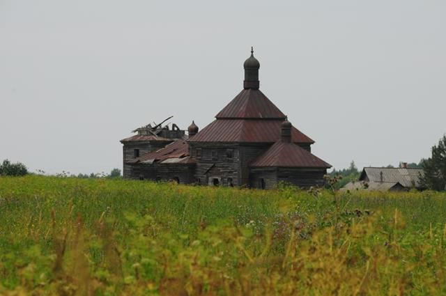 деревня великий двор церковь Воскресения Христова