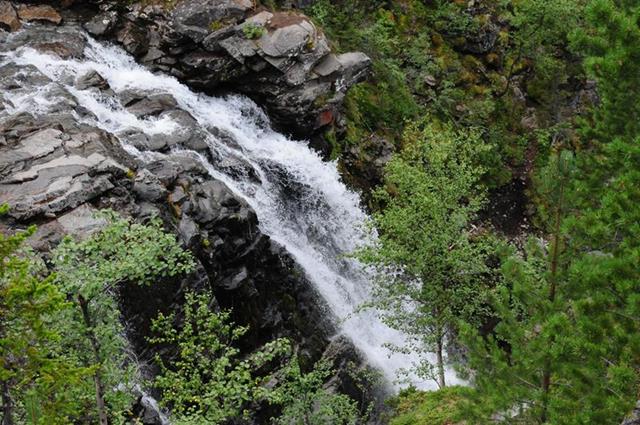 Хибины. Водопад Хибины водопад