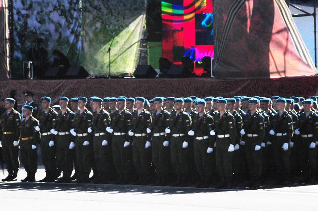 военный парад в туле